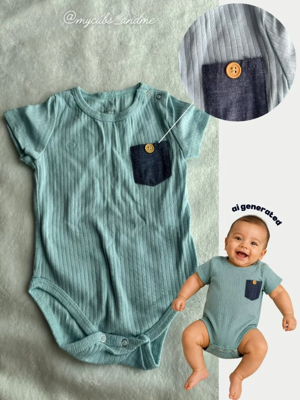 3-6M Baby Boy Onesie Bundle 5 Piece Bodysuit Lot